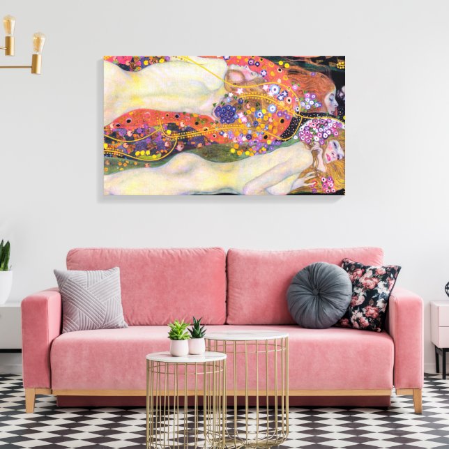 Toile Nymphes d'eau 2 | Gustav Klimt | (Insitu(Salon))