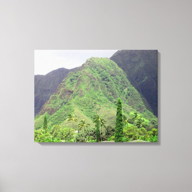 TOILE OAHU HAWAII #14 CANVAS (Recto)