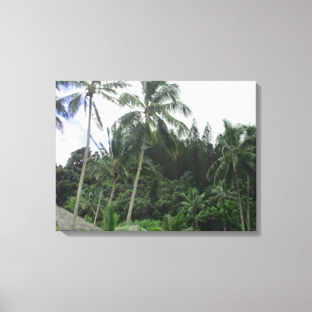 TOILE OAHU HAWAII #19 CANVAS (Recto)