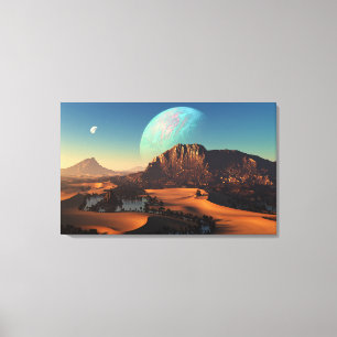 Toile Oasia (Triptyque)