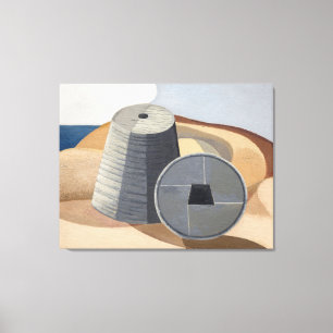 Toile Objets minéraux (1935)