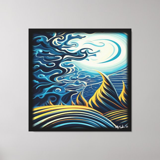 Toile Obscurité (Recto)