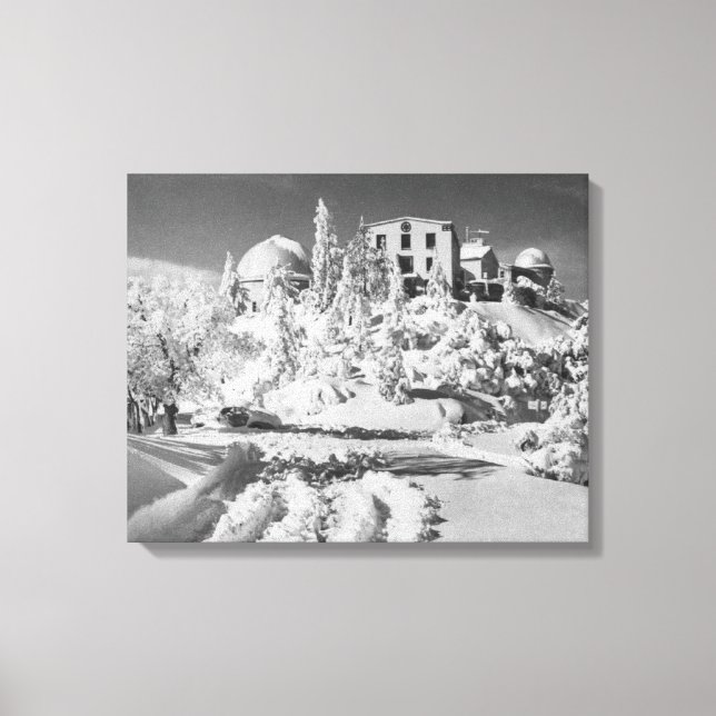 Toile Observatoire Mount Hamilton, Californie Lick (Recto)
