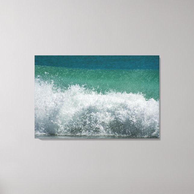Toile Océan Atlantique Brise de vague (Recto)