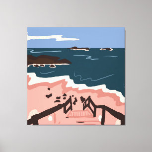 Toile Ocean Blues