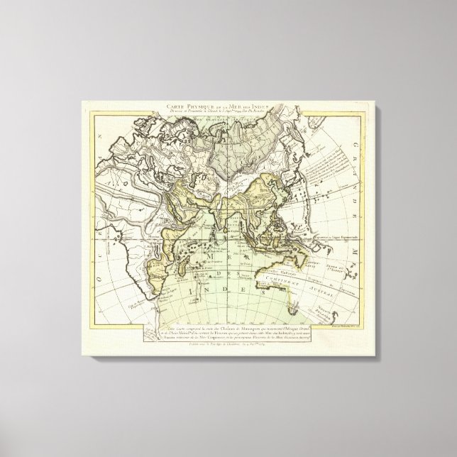 Toile Océan Indien (Recto)