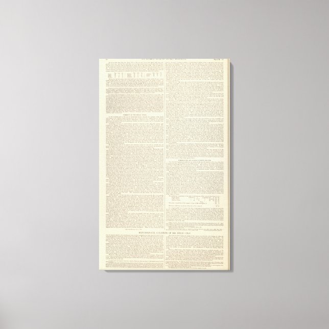 Toile Océan Indien (Recto)