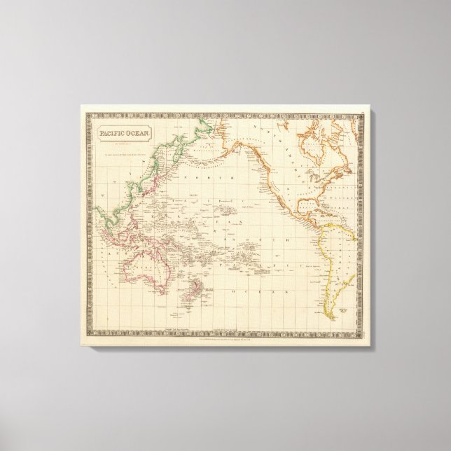 Toile Océan Pacifique 4 (Recto)