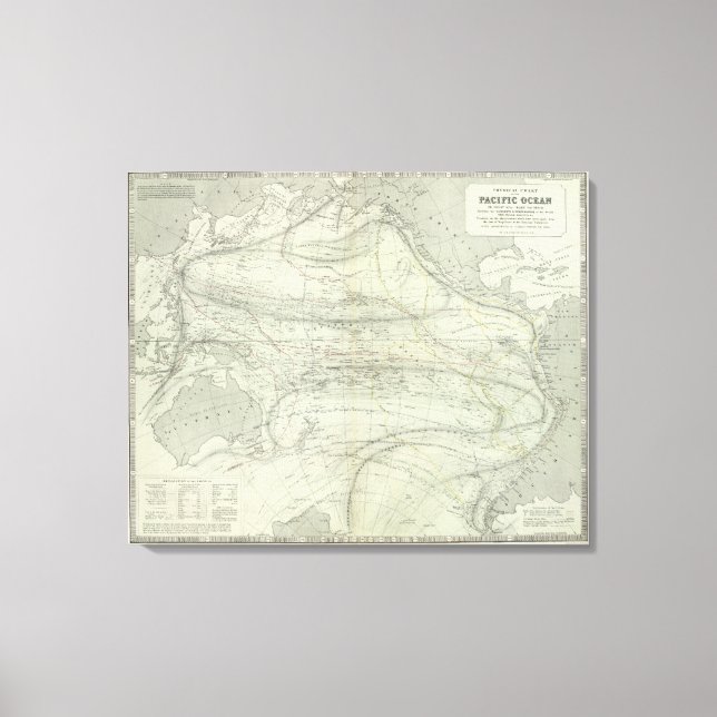 Toile Océan Pacifique 7 (Recto)