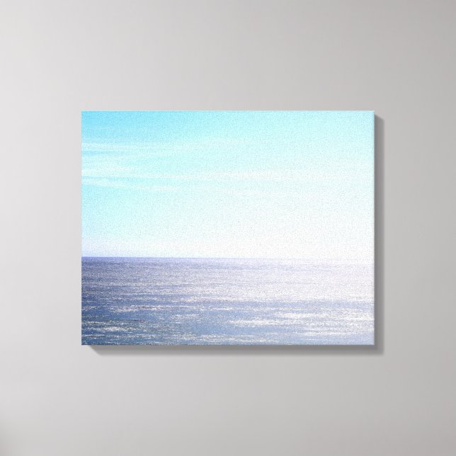 Toile Océan Pacifique Horizon Couleur 16x20 (Recto)