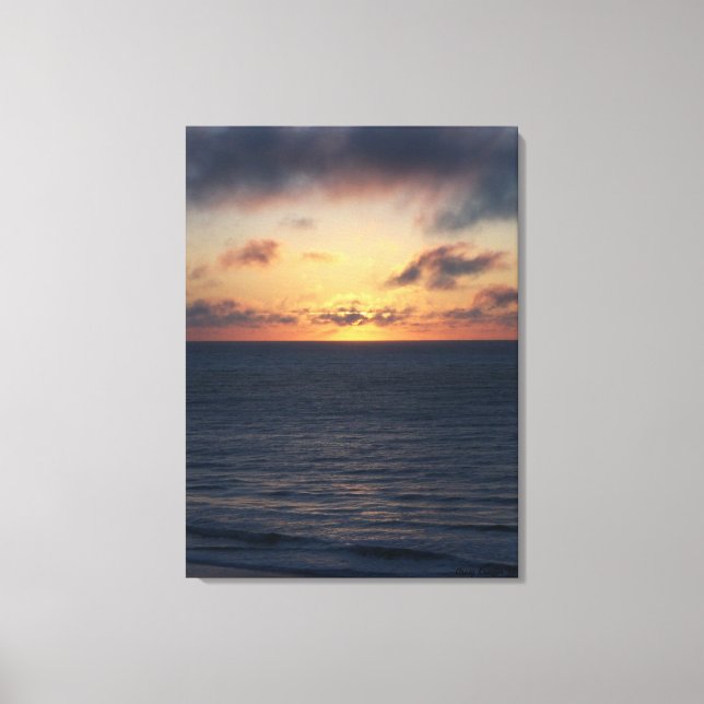 Toile Ocean Sunrise II (Recto)