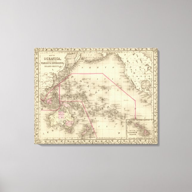 Toile Océanica, Sandwich Islands (Recto)