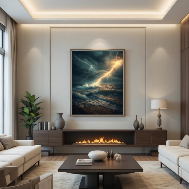 Toile Ocean's Fury (Créateur téléchargé)