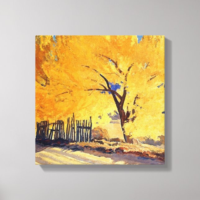 Toile « October Gold » de Maynard Dixon (Recto)