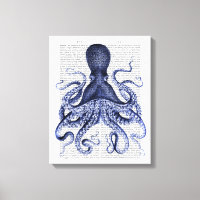 Octopus bleu