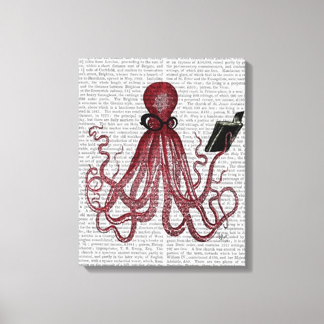 Toile Octopus intelligent (Recto)