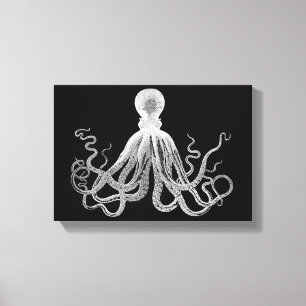 Toile Octopus vintage