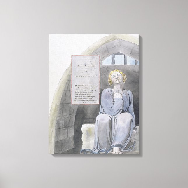 Toile Ode à l'adversité, design 37 de 'Les Poèmes de Tho (Recto)