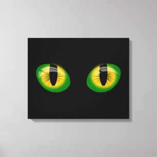 Toile Oeil de reptile