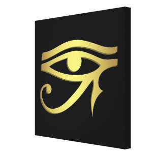 Toile Oeil de symbole d'Egyptien de horus