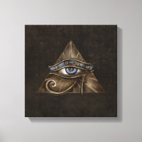 OEil égyptien de Horus - Art numérique Wadjet