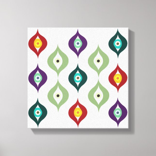 Toile  Oeil malin (Recto)