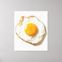 Oeuf parfaitement frit avec des arêtes de croupe e