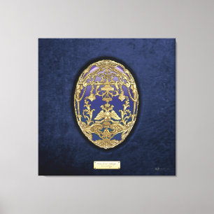 Toile Oeufs de Faberge : Oeufs de Tsarevich sur Velvet b