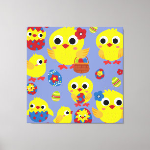 Toile OEufs de Pâques de Hatch Retro
