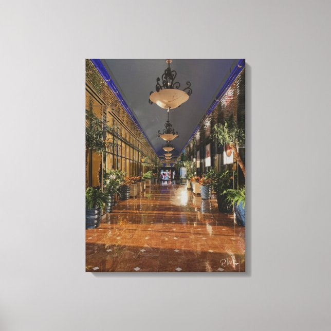Toile Œuvre d'art de casino de Reno (Recto)