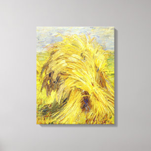 Toile Œuvre d'art de Franz Marc, Gerbe de grains,