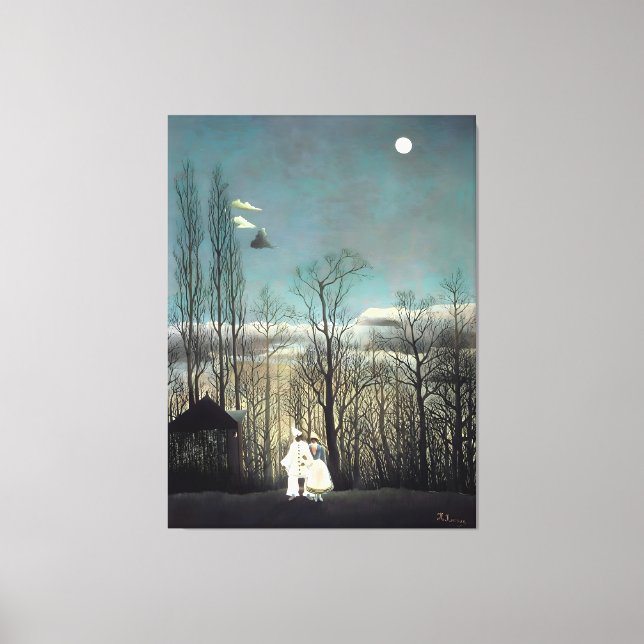 Toile Œuvre d'art de Henri Rousseau (Recto)