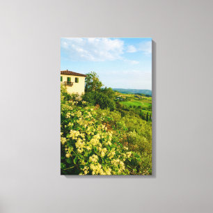 Toile Œuvre d'art murale sur Canva - Panzano in Chianti,