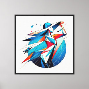 Toile Œuvre d'art visuel saisissante #15