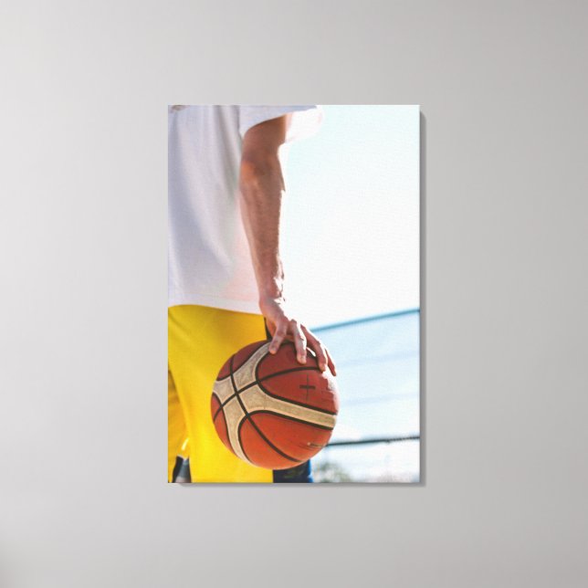Toile Oeuvre de basket-ball (Recto)