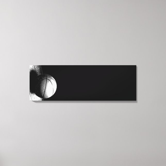 Toile Oeuvre de basket-ball (Recto)