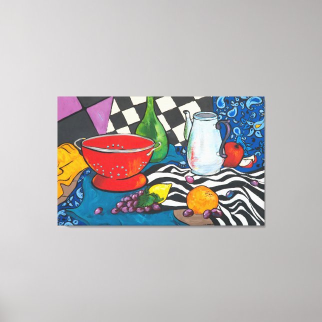 Toile OEuvre murale créative de fruits Still Life (Recto)