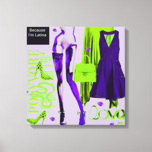 Toile OEuvre murale personnalisée : Don d'amour