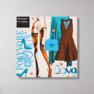 Toile OEuvre murale personnalisée : Don d'amour