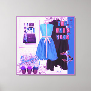 Toile OEuvre murale personnalisée : Don d'amour