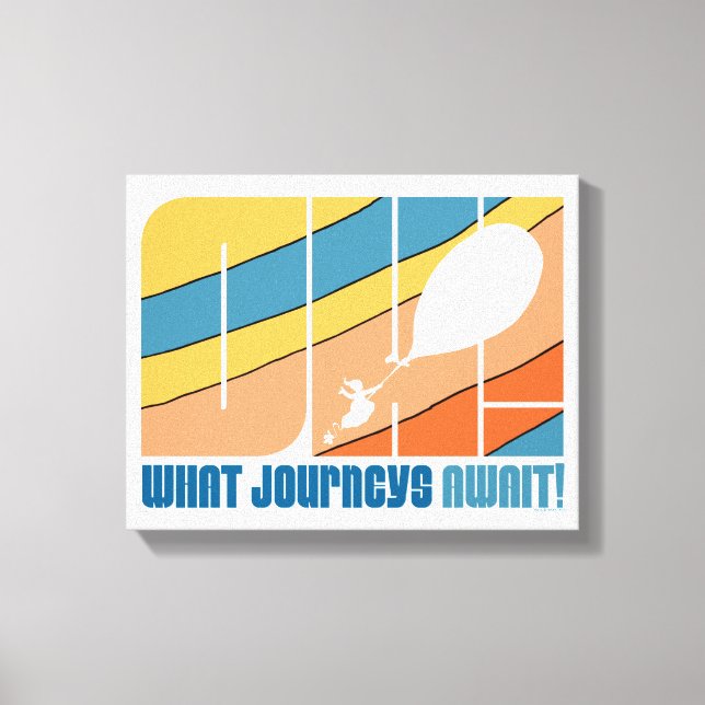 Toile Oh, Les Endroits Où Tu Vas Aller ! "Quels voyages  (Recto)