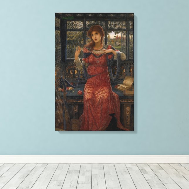 Toile Oh Swallow, Swallow de John Melhuish Strudwick (Insitu (Plancher de Bois))