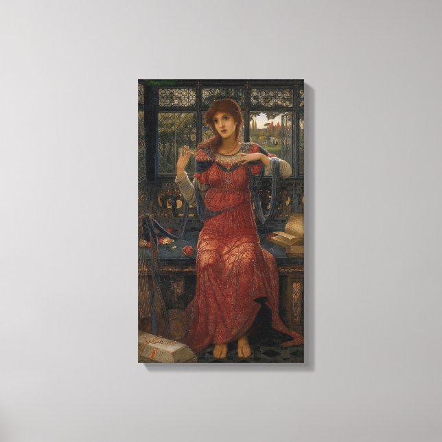 Toile Oh Swallow, Swallow par John Melhuish Strudwick (Recto)
