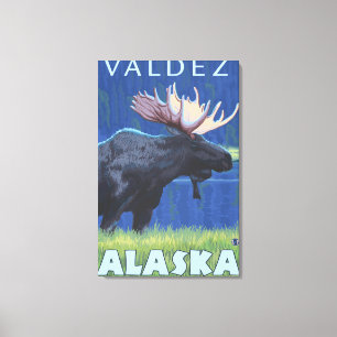 Toile Oie de nuit - Valdez, Alaska