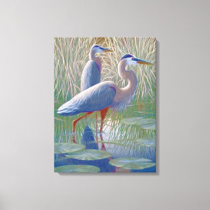 Toile oiseau américain