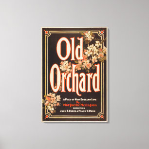Toile Old Orchard une pièce de New England Life Poster