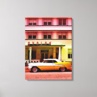 Oldtimer dans le quartier Art Déco, Miami, Floride