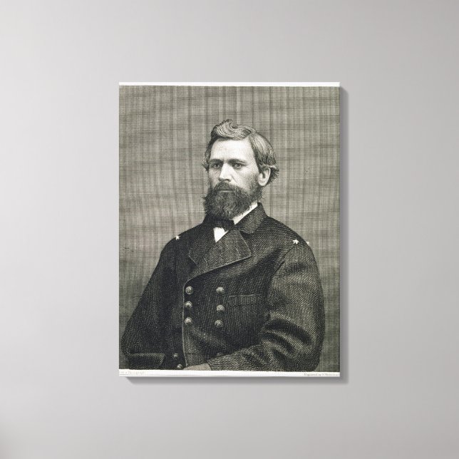 Toile Oliver Otis Howard (1830-1909), gravé par Robert (Recto)