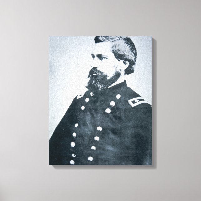 Toile Oliver Otis Howard (photo b/w) (Recto)