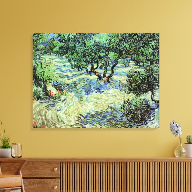 Toile Oliveraie par Vincent van Gogh (Insitu(Salon))